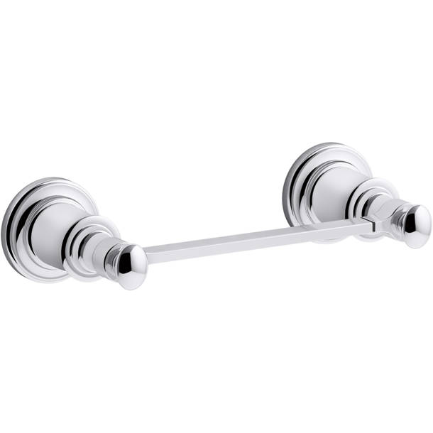 K11416CP,2BZ,SN Kohler Bancroft 7" Wall Mounted Towel Bar & Reviews
